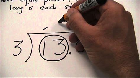 Learn how to do long division with or without remainder for 3rd, 4th, 5th and 6th grade students. . 3 divided by 13